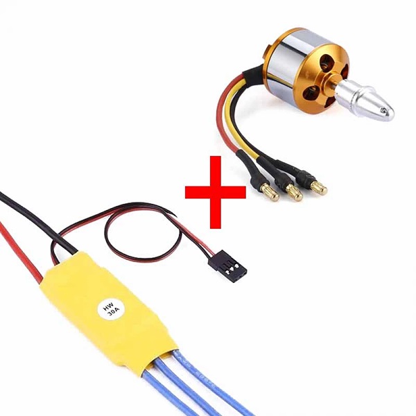 1000kv A2212 Brushless Motor with 30A ESC For RC Airplane / Quadcopter / Multirotor