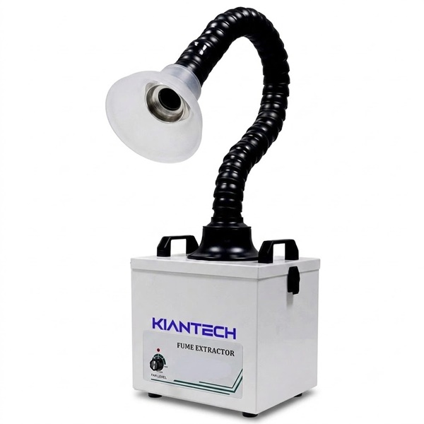 KianTech FE1100 Fume Extractor Salon Nozzle- White