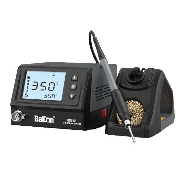 Bakon BK969C Nano Soldering Station, 60W Includes C210-1010 Soldering tip