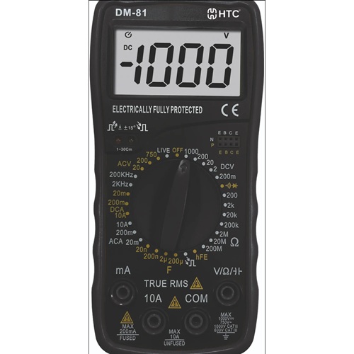 HTC Instruments DM-81 Digital Multimeter