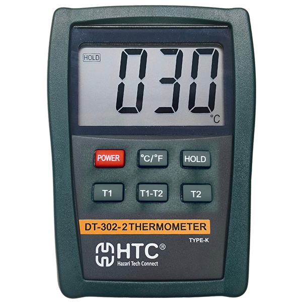 DT-302-2 Digital Thermometer (Dual Input)