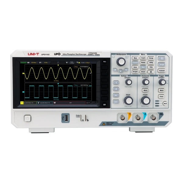 UPO1102  100 MHz 2Ch Digital Storage Oscilloscope