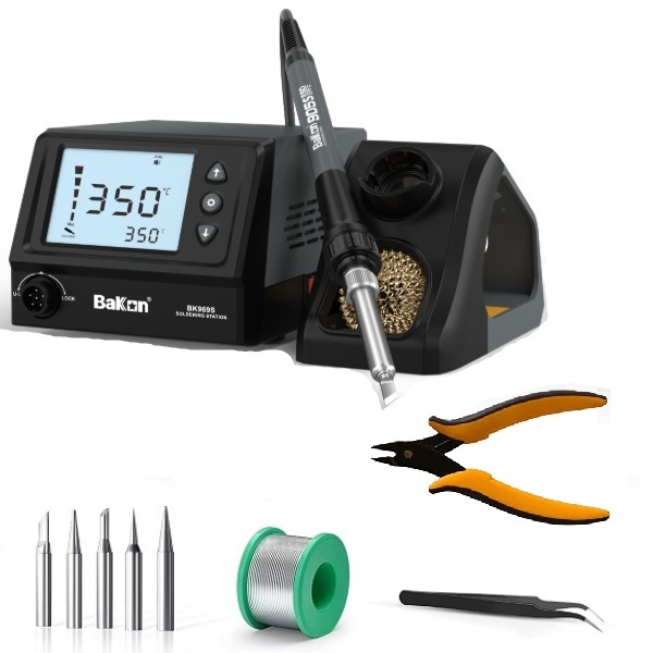 BK969S Digital Soldering Station- 60W Value Kit + MN-25C Pliers