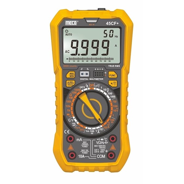45CF+ Manual Ranging Digital Multimeter - TRMS
