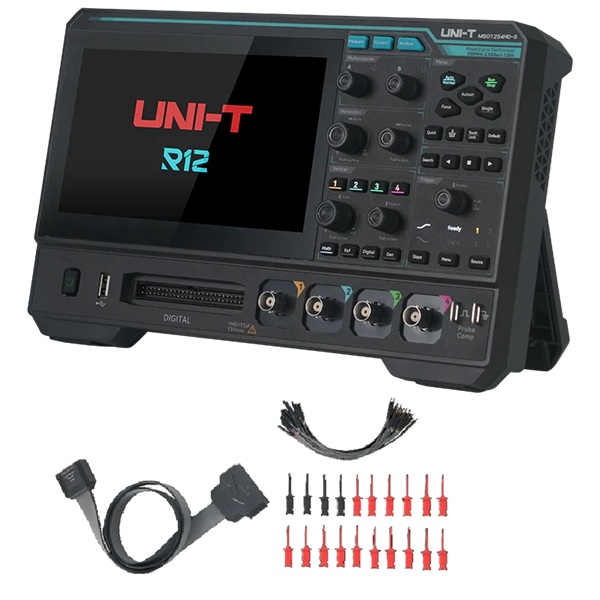 MSO1154HD-S 150 MHz, 4-Channel, 12-bit Mixed Signal Oscilloscope with AWG + UT-M26 16Ch Logic Analyzer Probe