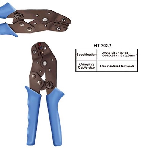 HT-7022 Non Insulated Terminals Crimping Tool